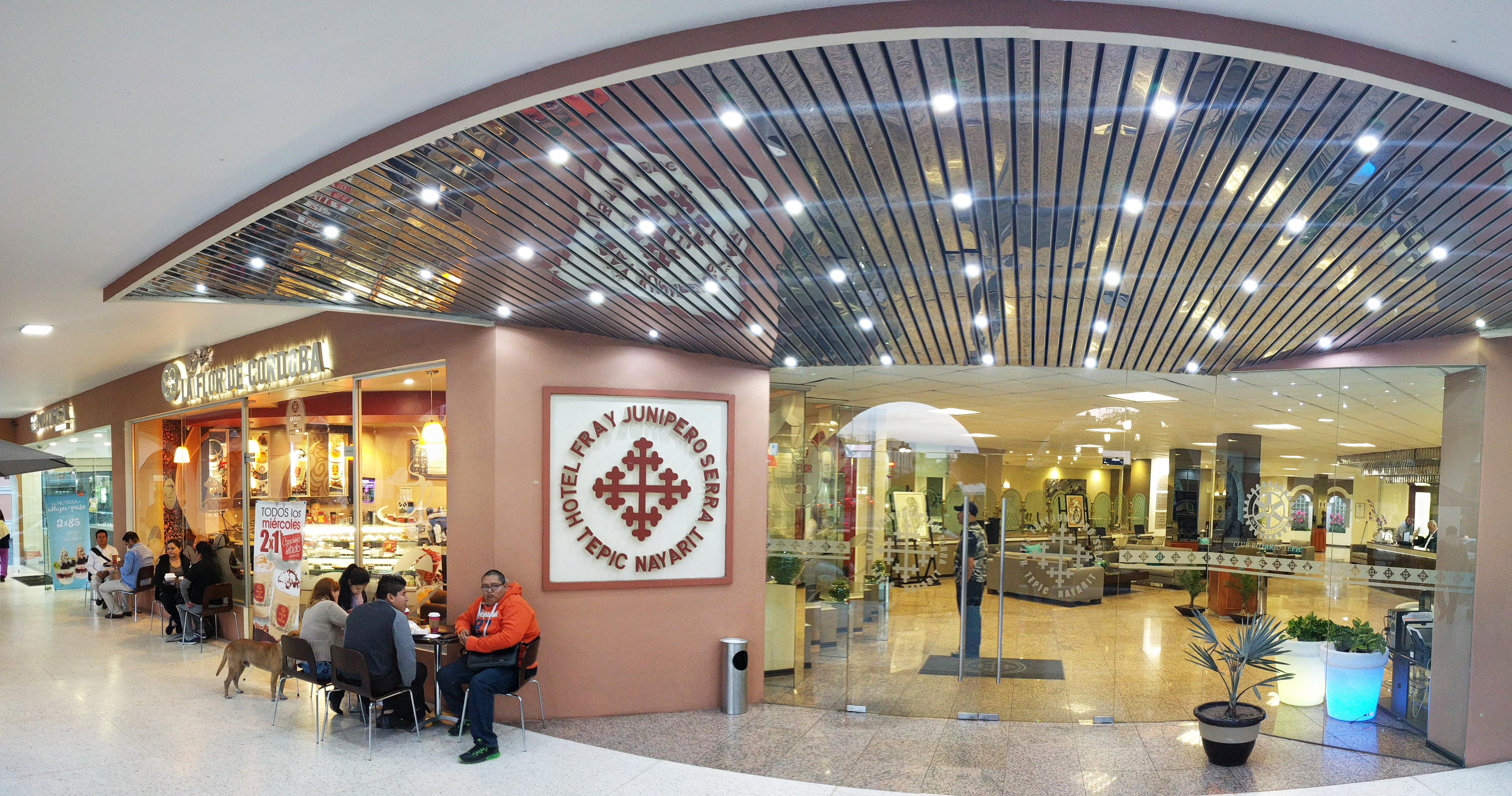 Hotel Fray Junipero Serra Tepic Bagian luar foto
